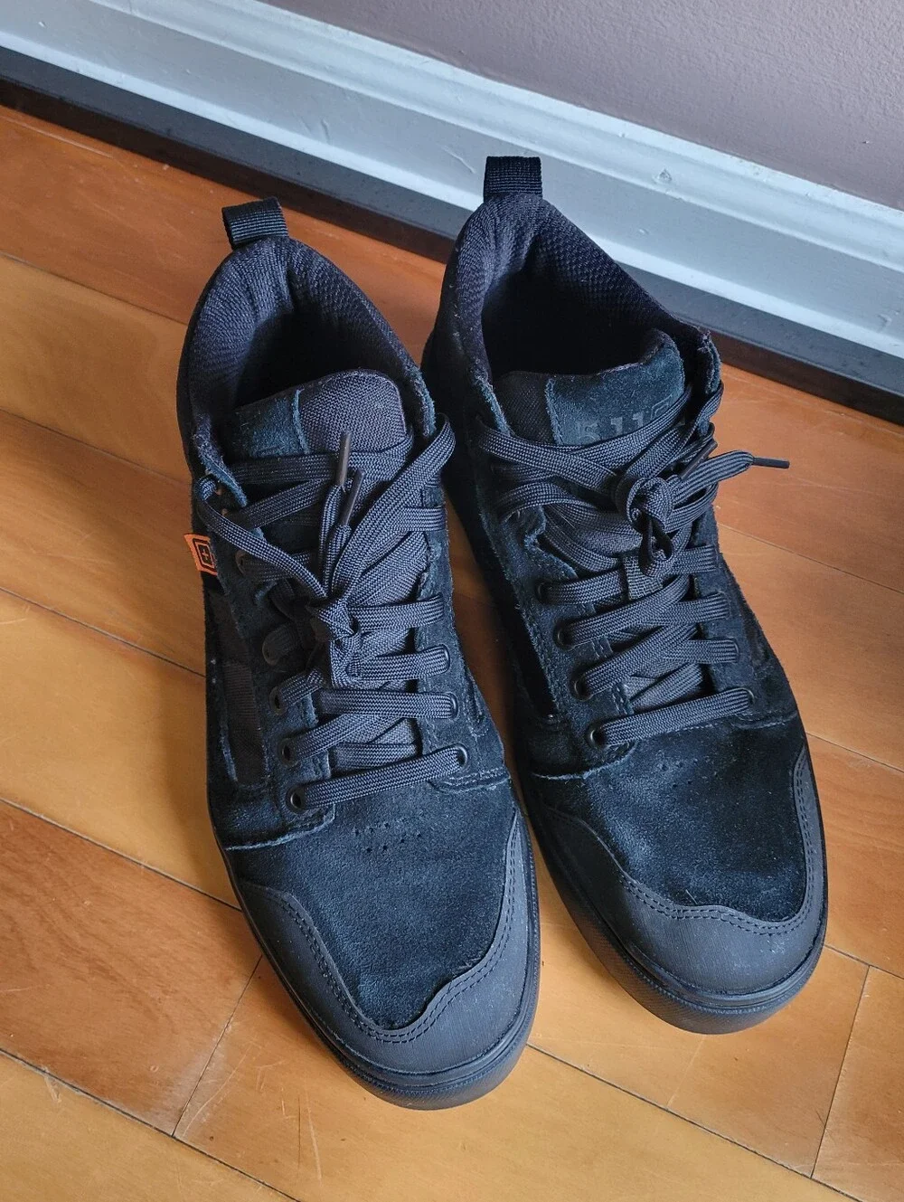 Mid-top footwear 5.11 Tactical Norris $115 Mid /McClane Sneaker Black US 10